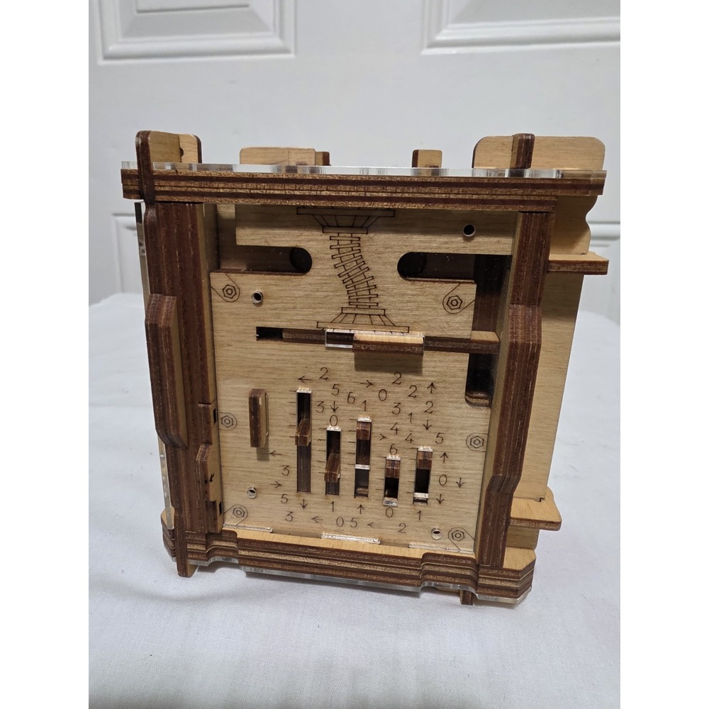 iDventure Cluebox The Secret Of Cambridge Labyrinth Escape Room 3D Puzzle Box